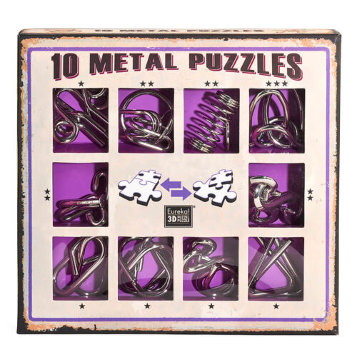10-metal-puzzles-Purple-set-Eureka-puzzles-10-P – 1