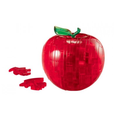 3D Crystal Puzzle Μήλο Κόκκινο