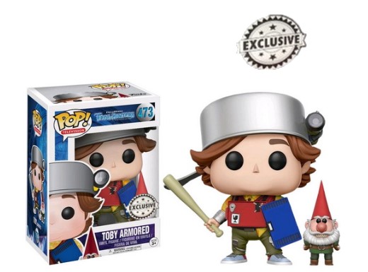 Pop! Trollhunters Toby Armored with Gnome Exclusive #473, Funko