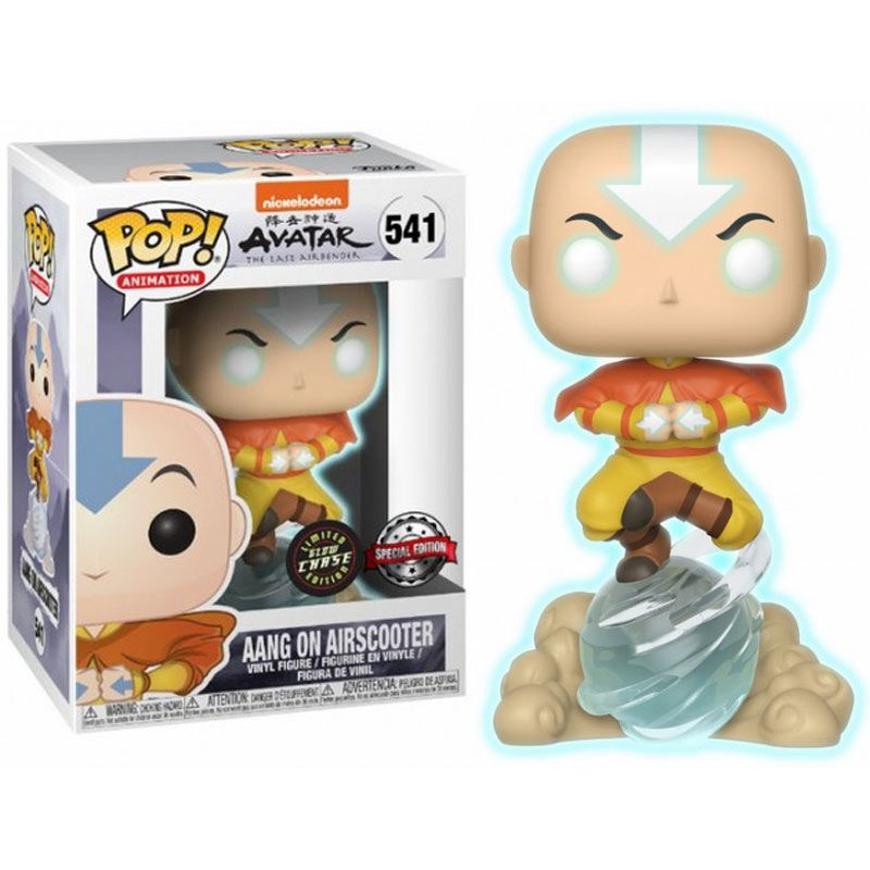 Pop! Aang on Airscooter glow chase
