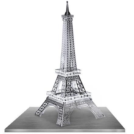 Eiffel Tower, Metal Earth